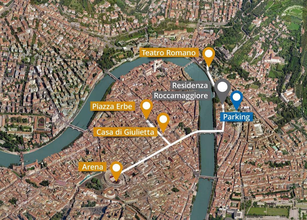 Residenza Roccamaggiore Verona Luaran gambar